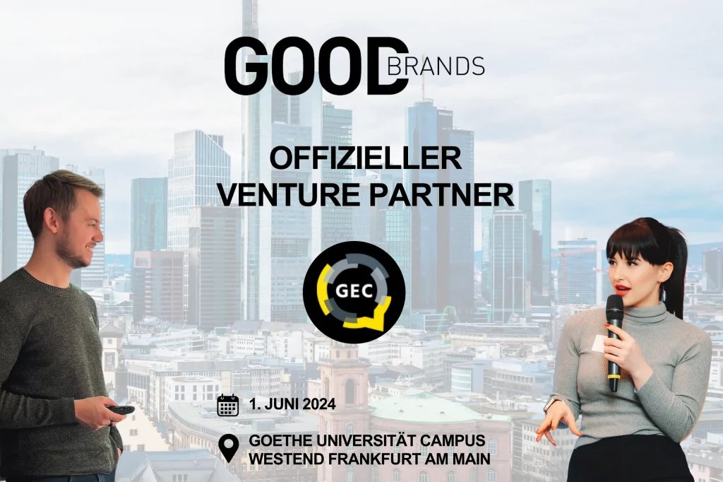 Good Brands bei der Goethe Entrepreneurship Conference 2024