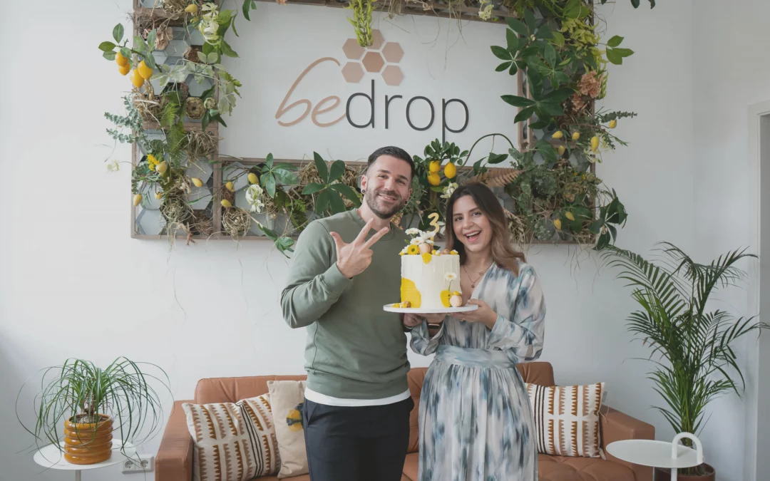 Bedrop: a review of three years of sustainable development