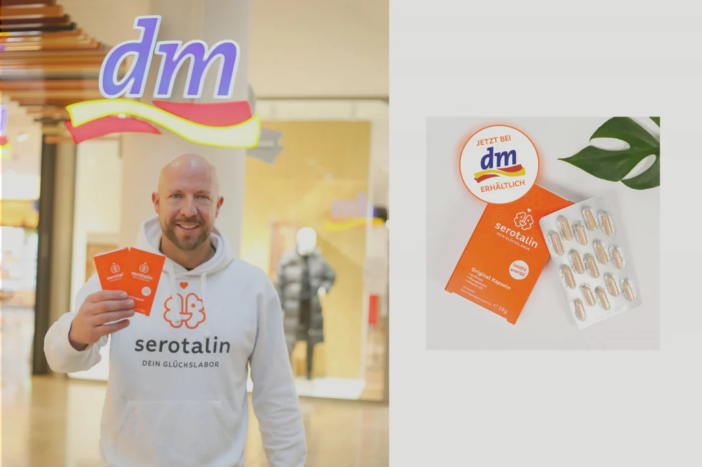 Serotalin capsules now available at dm-drogerie Markt Deutschland